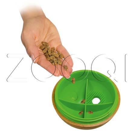 KONG Игрушка Bamboo Feeder Ball для собак из бамбукового материала