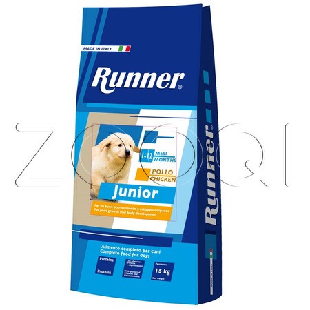 Runner Junior для щенков, беременных и кормящих собак (курица)