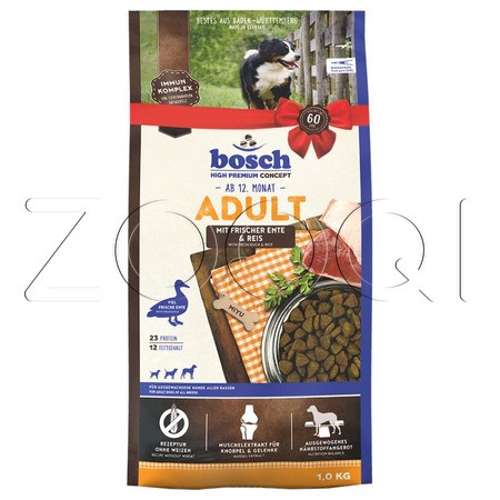 Bosch Dog Adult with Fresh Duck & Rice (утка с рисом)