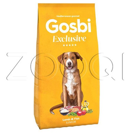 Gosbi Exclusive Junior Lamb & Fish для щенков средних и крупных пород (ягненок и рыба)