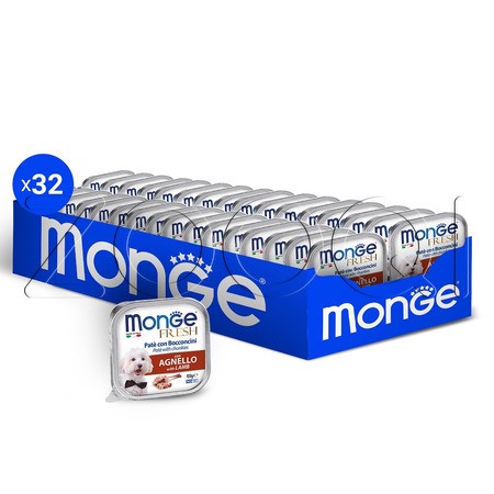 Monge Dog Fresh Lamb для взрослых собак всех пород (ягненок), 100 г