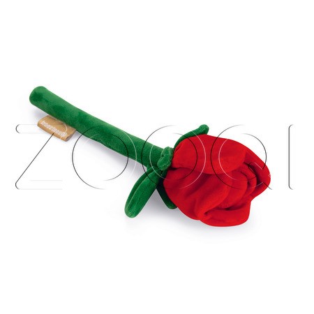 Beeztees Плюшевая игрушка «Красная роза» для собак, 40 см