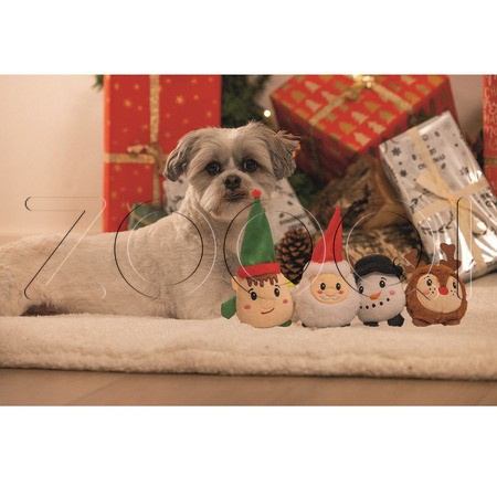 Beeztees Игрушка «Рождественские фигурки» для собак, ассорти