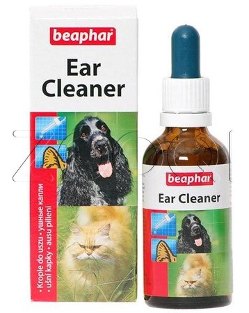Beaphar средство Ear Cleaner для чистки ушей, 50 мл