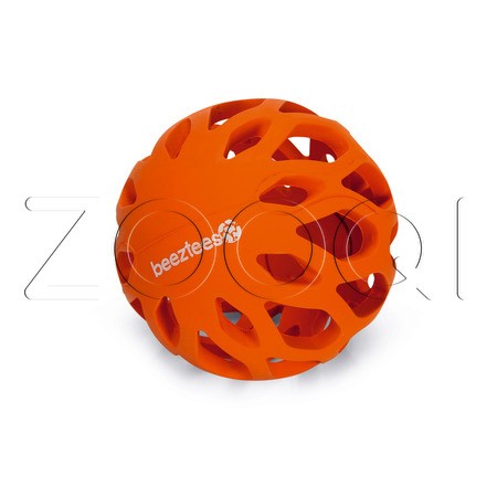 Beeztees Игрушка для собак мяч "Koko" оранжевый 8см