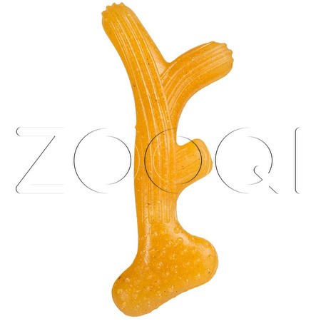 INDIGO Игрушка «Рог N 1Б» с кукурузным волокном для собак, 17x7 см