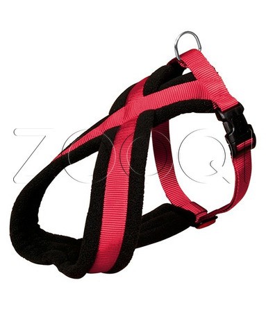 Trixie Premium Touring Harness Red 30-40cм/15 мм