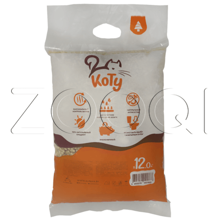 КОТУ Древесный наполнитель «Хвойный»
