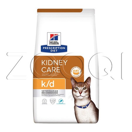 Hill's Prescription Diet k/d Kidney Care для кошек (тунец)
