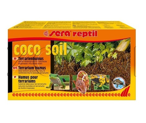 Sera Террариумный кокосовый грунт Reptil Coco Soil