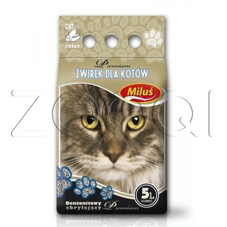 Milus Premium 5л наполнитель для кота