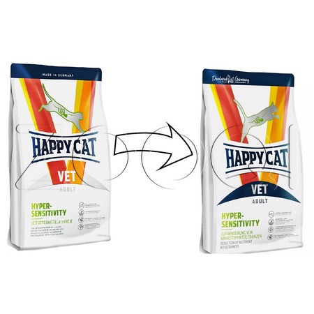 Happy Cat Vet Diet Hypersensitivity при пищевой аллергии и кормовой непереносимости