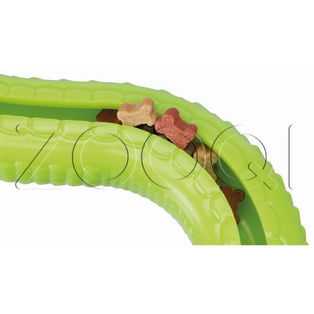 Trixie Игрушка для собак резиновая Snack-Snake, 42 см
