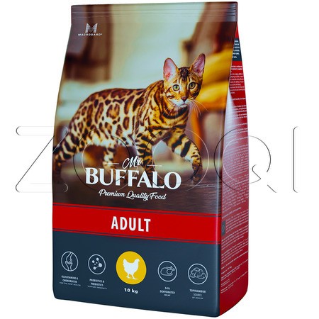 Mr. Buffalo ADULT для взрослых кошек (курица)