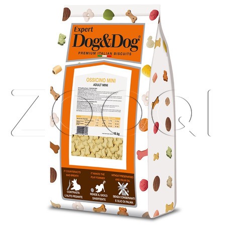 Печенье Dog&Dog Expert Ossicino Mini для взрослых собак мелких пород