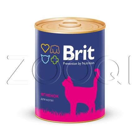 Brit Premium Kitten (Ягненок), 340 г