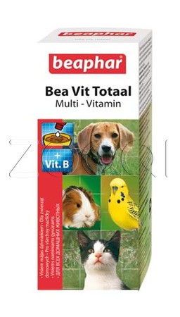 Beaphar комплекс витаминов для всех домашних животных (Beaphar Bea Vit Total) 50 мл