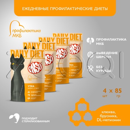 Рагу Enso Daily Diet для кошек (утка), 85 г
