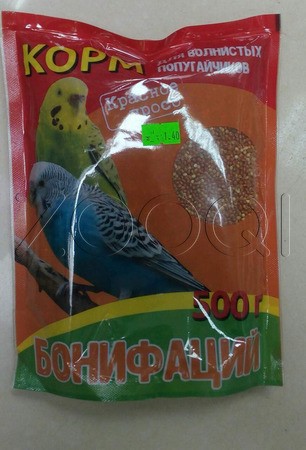 Корм для попугаев Бонифаций Красное Просо 1 кг