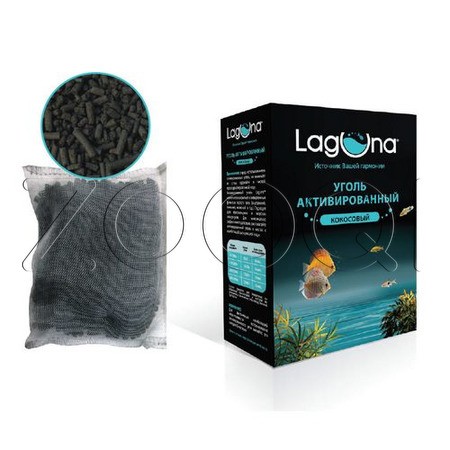Laguna Уголь активированный кокосовый 30701, 500г