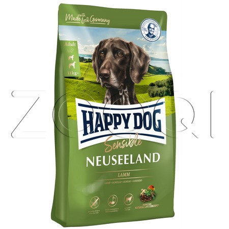 Happy Dog Sensible Neuseeland Lamb 21/12 (ягненок)