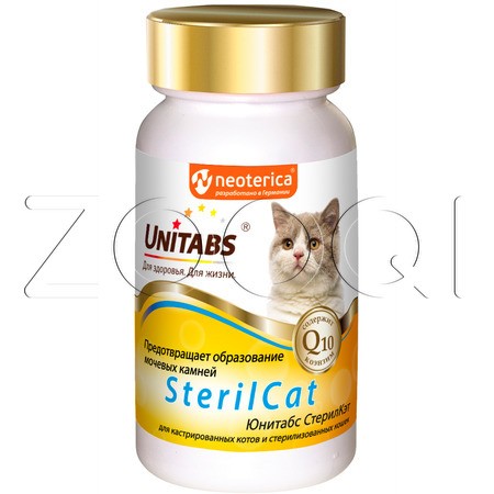 Unitabs SterilCat для кастрированных котов и стерилизованных кошек