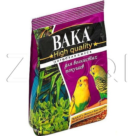 ВАКА High Quality корм для волнистых попугаев, 500 гр (1/10)