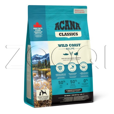 Корм Acana Classic Wild Coast Recipe для собак (рыба)