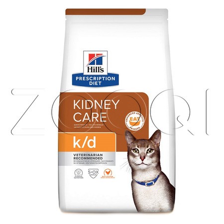 Hill's Prescription Diet k/d Kidney Care для кошек (курица)