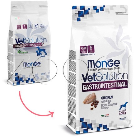 Корм Monge VetSolution Dog Gastrointestinal Adult для собак (курица)