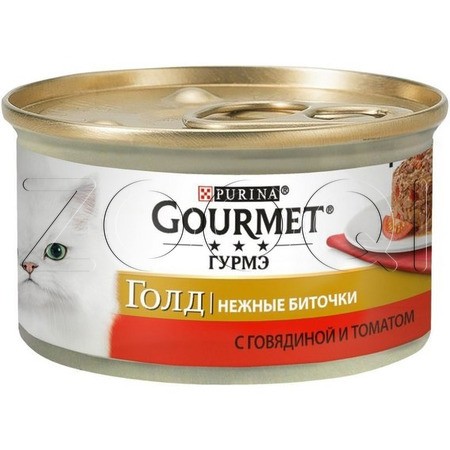 Gourmet Gold Нежные биточки с говядиной и томатами