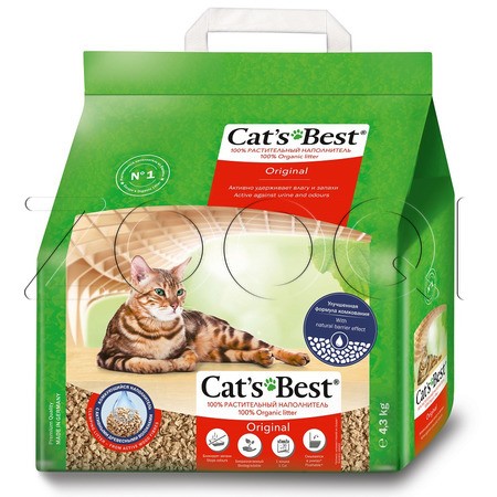 Cat's Best Original Комкующийся древесный наполнитель
