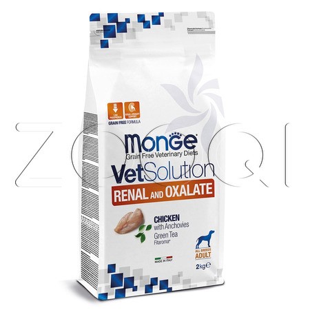 Корм Monge VetSolution Dog Renal and Oxalate для собак (курица)