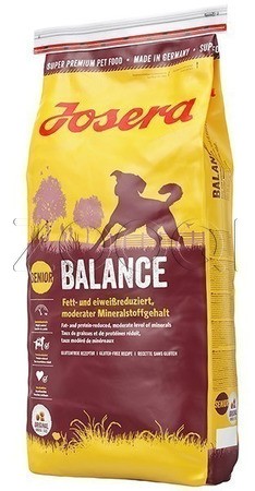 Josera Balance Senior 20/8 (Мясо птицы, рис, мидии), 15 кг