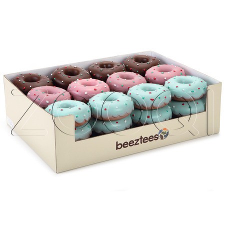 Beeztees Латексная игрушка для собак "Doggy Donuts"в ассортименте 12см