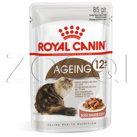 Royal Canin Ageing +12 (мелкие кусочки в соусе), 85 г