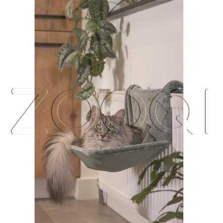 Beeztees Гамак «Sleepy» подвесной с плюшевым чехлом, 46 х 31 х 24 см