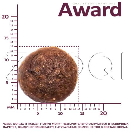 Корм Award для щенков (курица, индейка, тыква, шиповник)