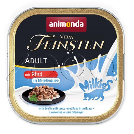 Vom Feinsten Adult Milkies (говядина в молочном соусе), 100 г