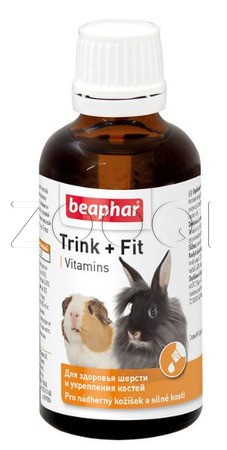 Beaphar Кормовая добавка Trink + Fit для грызунов, 50 мл