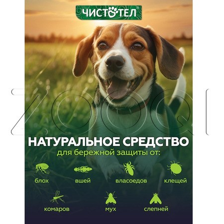 Чистотел Био Капли для средних и крупных собак, 2 пипетки