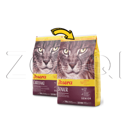 Корм Josera Senior для кошек (шкварки из говядины)