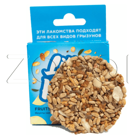 Little King Лакомство для грызунов (корзинка фруктово-ореховая), 40-45 г