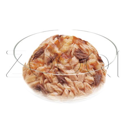 Пауч INABA CIAO Kinnodashi для кошек (тунец Магуро и Кацуо, краб сурими), 60 г