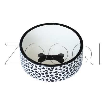 №1 Миска керамическая с рисунком «Жираф», 12.5x5 см, 440 мл