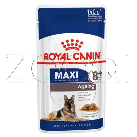 Royal Canin Maxi Ageing 8+ (кусочки в соусе), 140 г