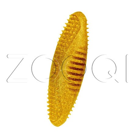 INDIGO Игрушка «Регби» с кукурузным волокном для собак, 11x3,7 см