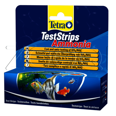 Tetra Тестовые полоски для определения аммиака TestStrips Ammonia