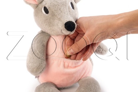 Beeztees Плюшевая игрушка «Кенгуру RAVI» для щенков, 31 см
