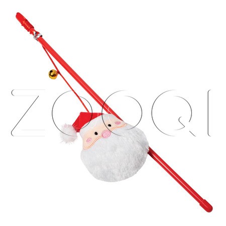 Triol Игрушка-дразнилка для кошек NEW YEAR «Дед Мороз»